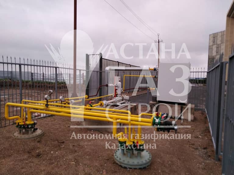 Газовое отопление котельной 2600 кВт СУГ