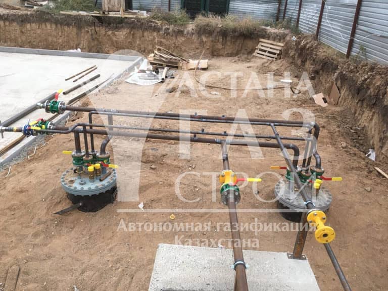 Работы по монтажу трубопроводов для СУГ