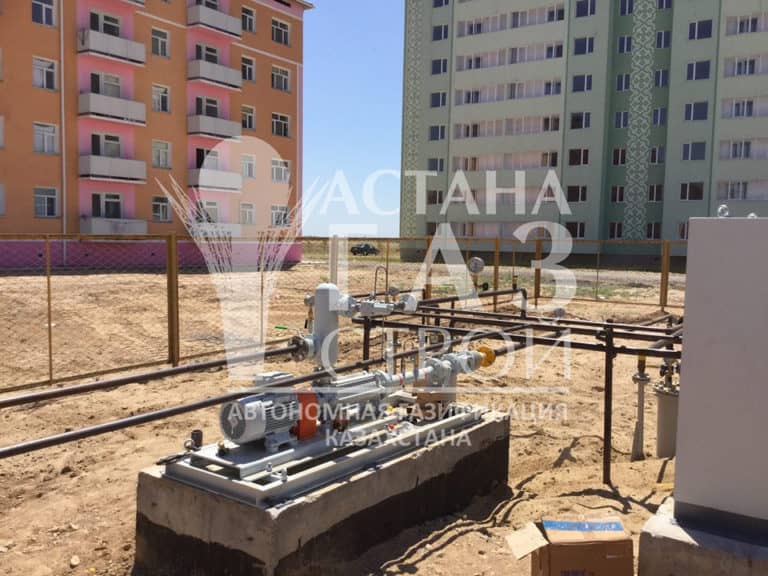 Самовсасывающая насосная установка для перекачки СУГ