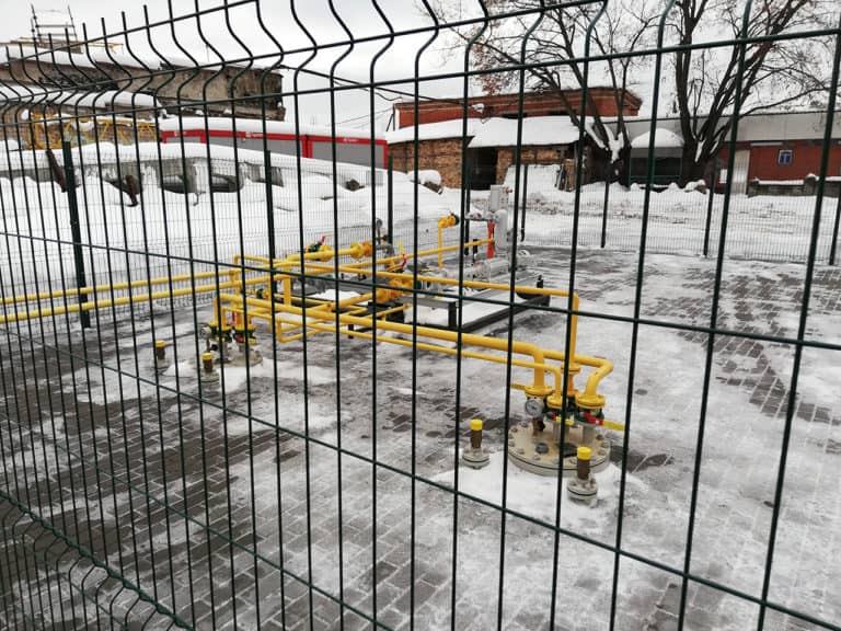 Газовое отопление котельной 3МВт пропан-бутаном