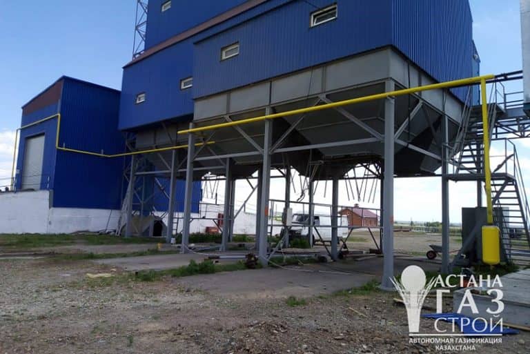 Газификация зерносушилки