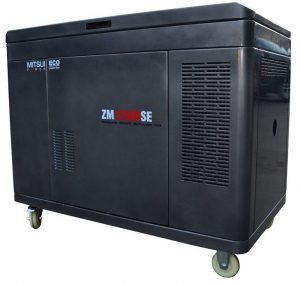 Газовый генератор Mitsui Power ZM 12500 SGE в кожухе
