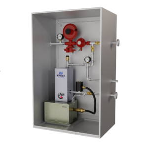 Испаритель для газгольдера  KAGLA, модель EV-45-ADX,  45 кг/час